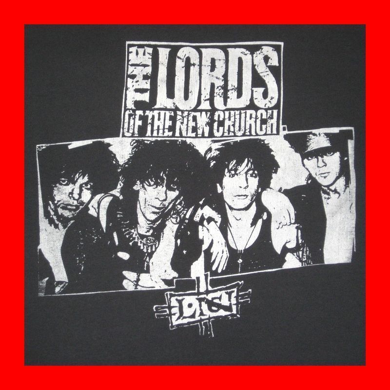 VTG LORDS OF THE NEW CHURCH T SHIRT DEAD BOYS damned OG  