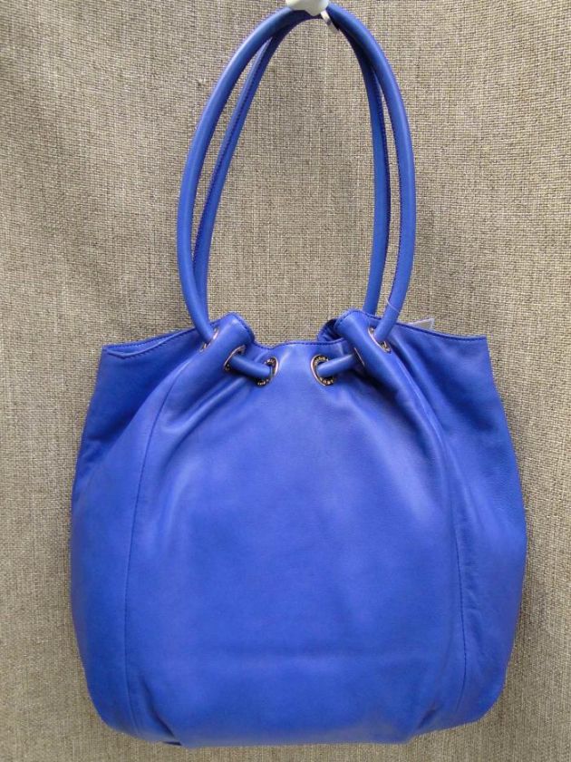 Michael Kors Cobalt Leather Ring Tote NWT  