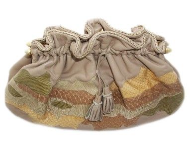   SNAKESKIN Purse PYTHON Clutch Lizard Bag SNAKE Handbag ITALY  