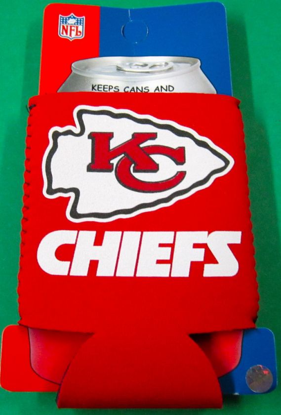 KANSAS CITY CHIEFS CAN KOOZIE KADDY HOLDER COZY COOLER NFL  