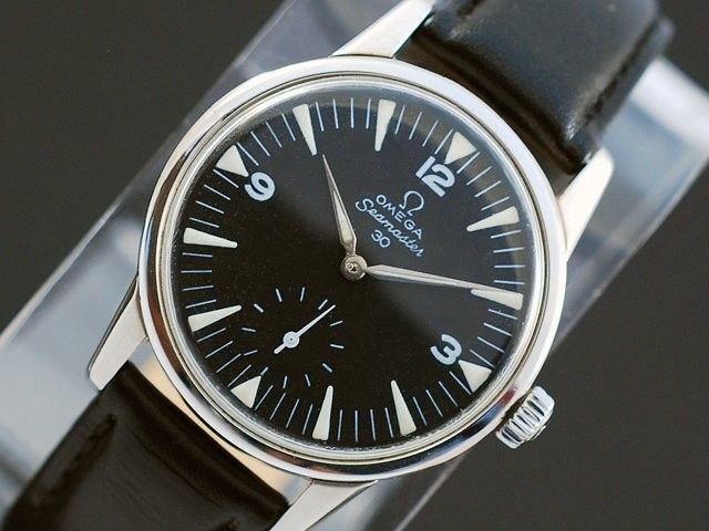 Rare Vintage Omega Seamaster 30 Sub Second Watch 1959  