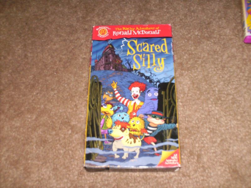 Ronald McDonald Scared Silly VHS  