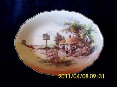 ROYAL DOULTON SERIESWARE BOWL   RUSTIC ENGLAND D6297  