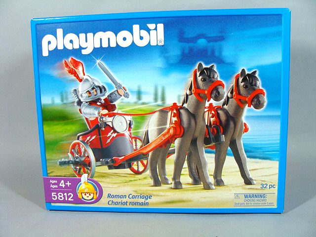 PLAYMOBIL #5812 ROMAN CARRIAGE CHARIOT MISB  