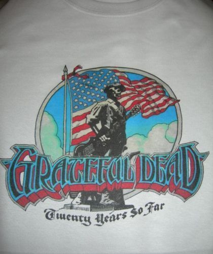 Grateful Dead T Shirt  VTG Style  Anniversary 1985  