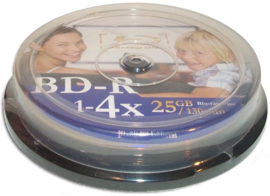 50 Pak 25GB Optodisc 4X =MATTE SILVER= BLU RAY BD Rs  