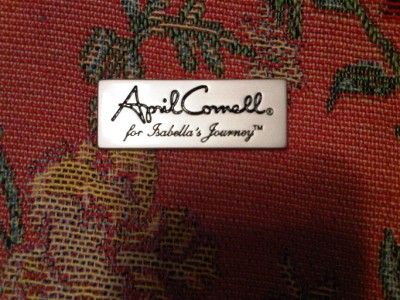 Isabellas Journey APRIL CORNELL Milene Tapestry Carpet Bag Purse Carry 
