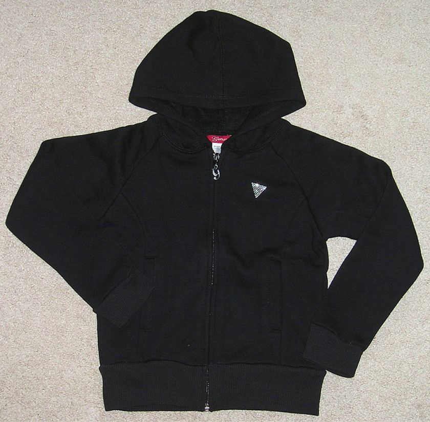 GUESS*HOODIE*JACKET*STUDS*BLACK*6X*NWT*SEE STORE*  