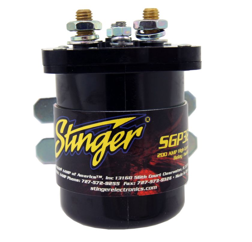 NEW STINGER SGP32 200AMP CURRENT RELAY BATTERY ISOLATOR  