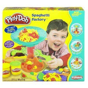 NEW PLAY DOH SPAGHETTI FACTORY + PLAYMAT + PLAYDOH  