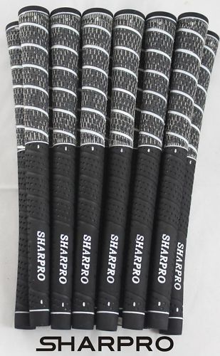 13 SHARPRO DUALCORD Wrap Golf Grips Pride Black  