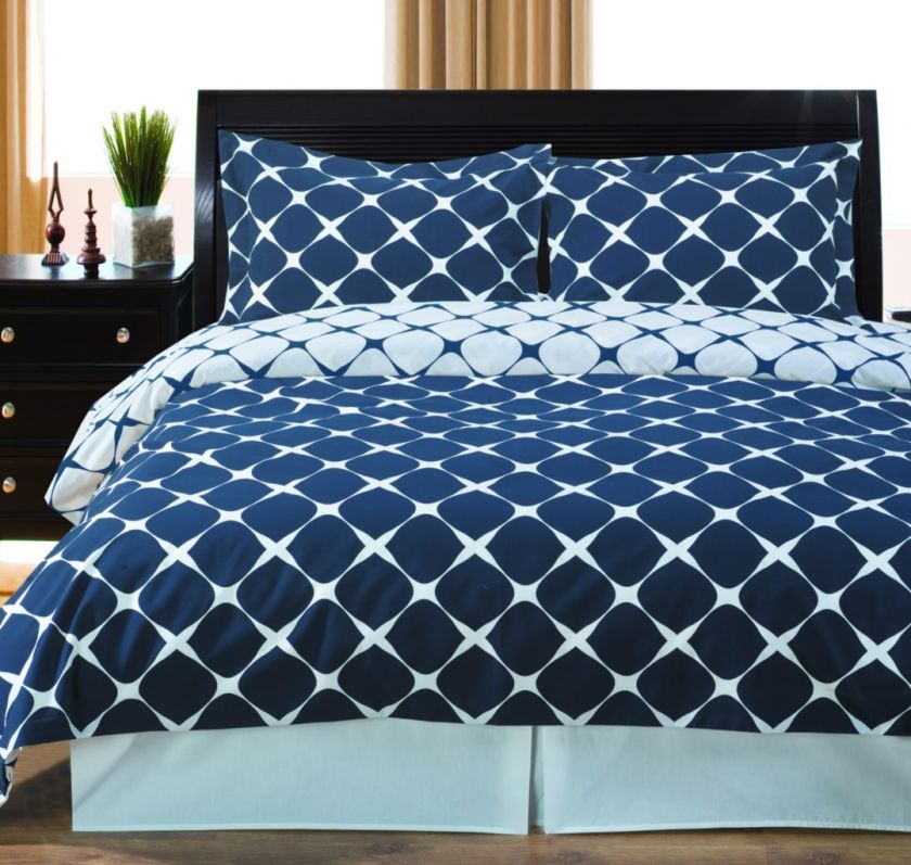 Bloomingdale King/CK 3PC Duvet Sets   3 Color Combinations  