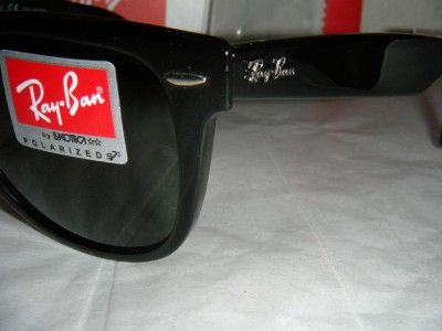 Ray Ban RB 2140 Wayfarer Black Polarized 901/58 50mm 805289126591 