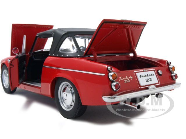 DATSUN FAIRLADY 2000 SR311 RED 118 AUTOART  