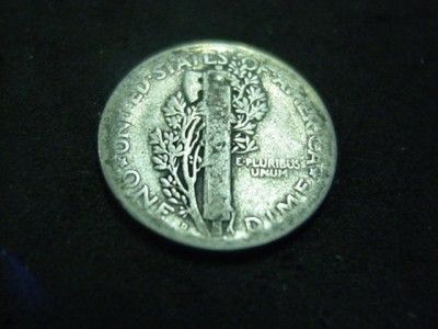 1921 D MERCURY HEAD DIME KEY DATE NICE VG/G TAKE A LOOK  