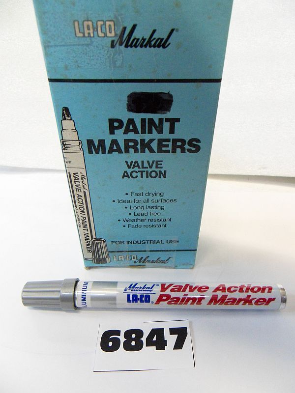 MARKAL ALUMINUM VALVE ACTION PAINT MARKER #96832  