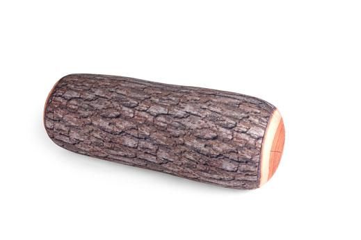 Log Pillow Head Rest Cushion NEW SO COOL  