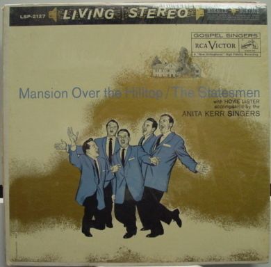 THE STATESMEN mansion over hilltop LP 1960 LSP 2127 1s  