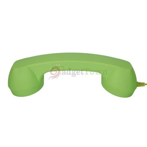 Anti Radiation Receiver Green Retro Classic Telephone Handset for 