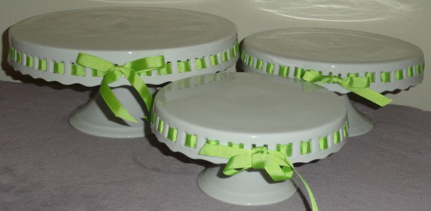   Ceramic Cake / Dessert / Cupcake Stand Platform Display Set  