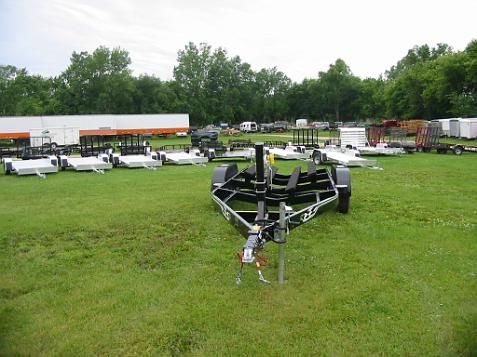 7087 New 2012 Eagle Trailer fits 24 foot Boats Surge Brakes Alum 