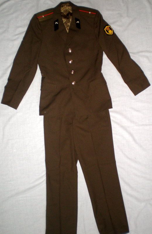 Vintage Soviet Russian Military Army Officer Suit USSR  