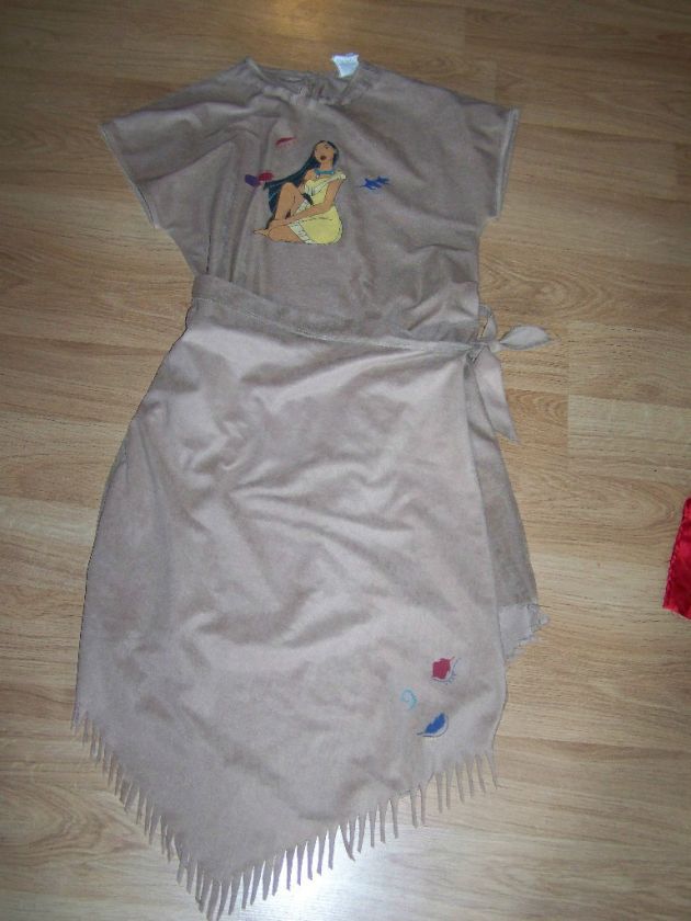 Size 12 14  Pocahontas Indian Costume Dress  