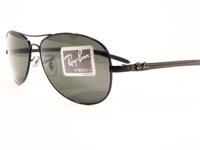 RAY BAN sunglasses 8301 CARBON FIBRE 002 AVIATOR Black  