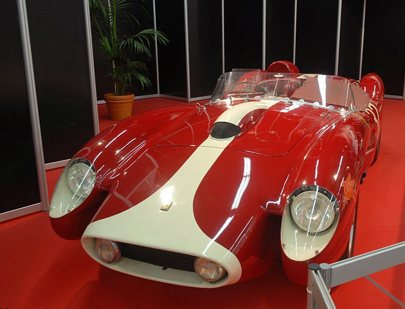 43 Tecnomodel Ferrari 250 Testa Rossa Red with White Stripe  