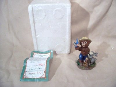 Smokey the Bear Hamilton Collection Friendship Heart  