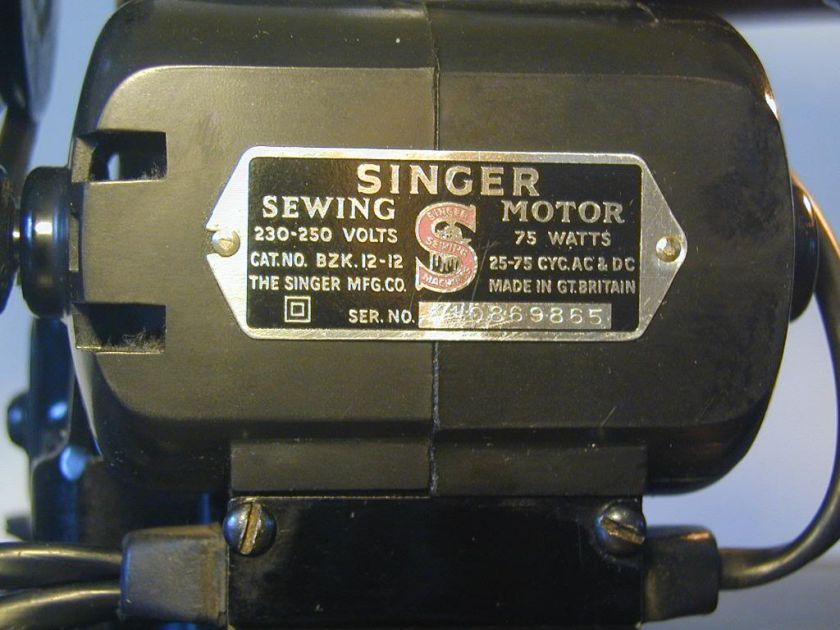 Singer 99k Semi Industrial Electric Sewing Machine  