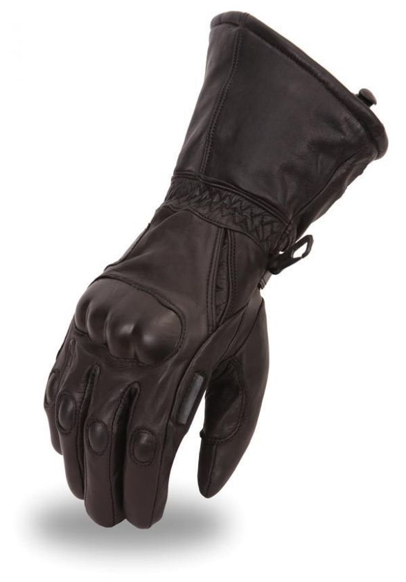 HOUSE OF HARLEY MENS WATERPROOF GAUNTLET GLOVES FI143GL  