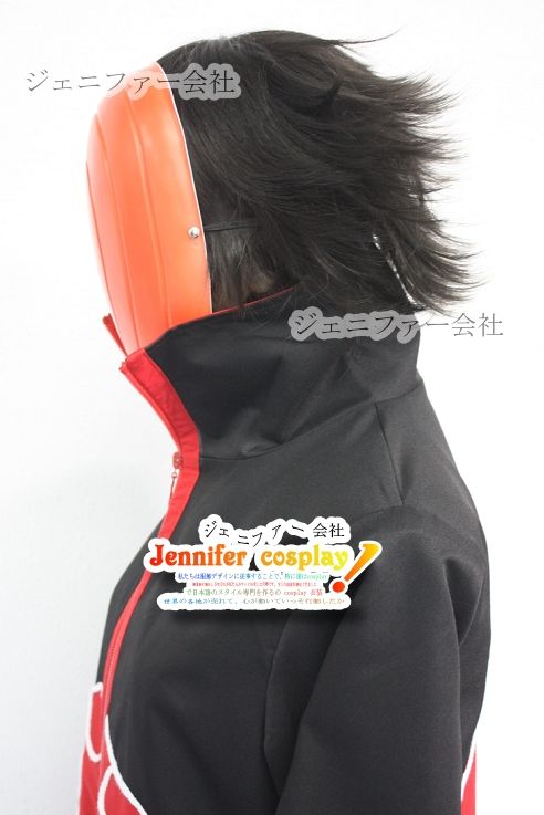 Naruto Akatsuki tobi cosplay wig costume  