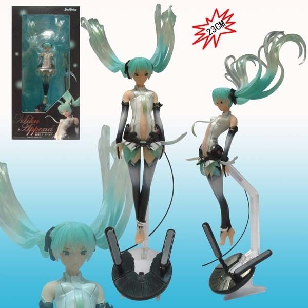 Scale Vocaloid Vocal Character Miku Hatsune Append PVC Figure 