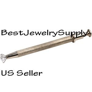 Tweezer Stone Diamond 4 Prong Gem Holder Pick Up Tool  