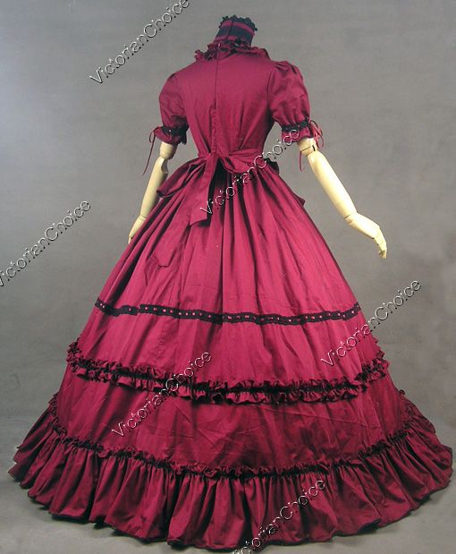 Renaissance Gothic Lolita Dress Ball Gown Prom 125 XL  