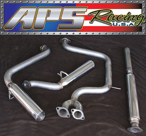 PT Cruiser Dual Cat Back Exhaust System Chysler 01 08  