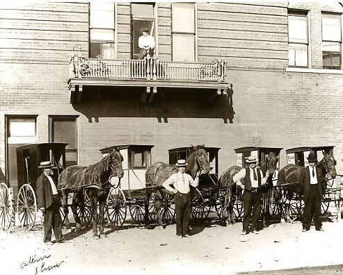 Rural Farm Delivery Vintage Mailmen Mail Horse Wagons  