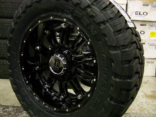 XD Hoss Black 20 Toyo M/T 33x12.50 20 10 Ply  