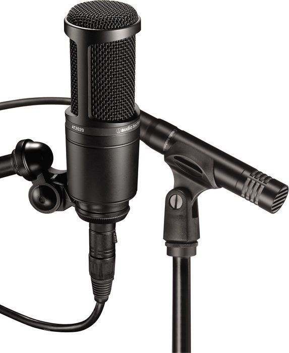 Audio Technica AT2041SP Studio Condenser 2 Mic Pack 042005140039 