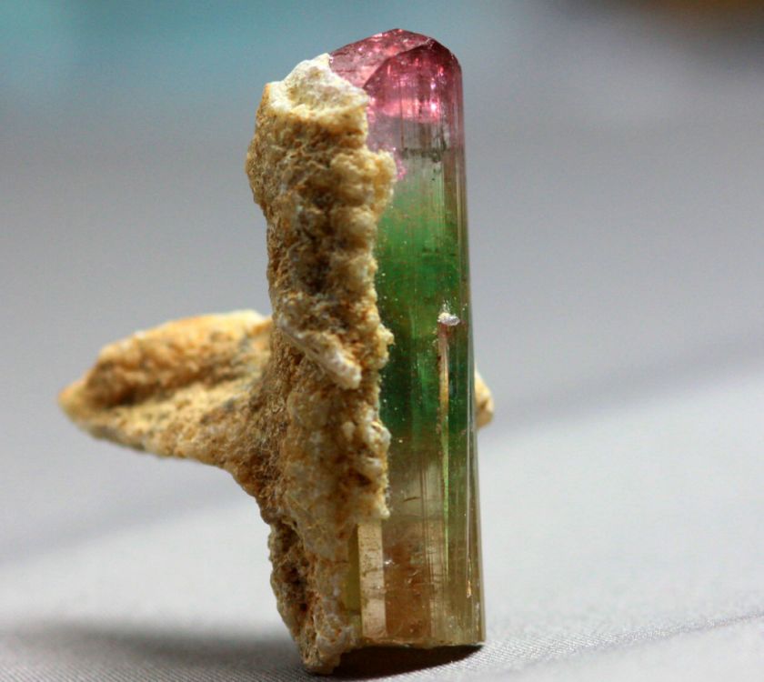 33.20 CT WATERMELON PARAIBA TOURMALINE SPECIMEN MINERAL  