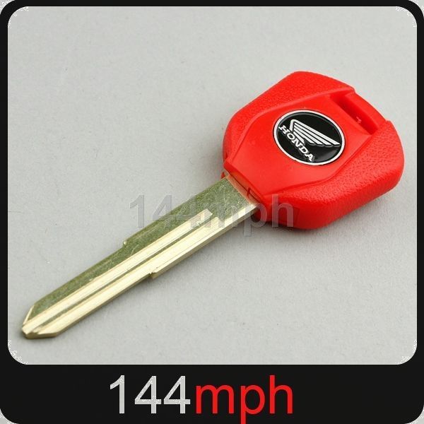 Blank Key for Honda CBR 400 600 954 1000RR 1100RR Red  