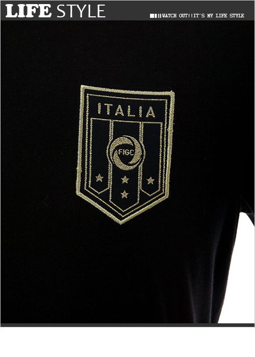 BN PUMA ITALIA Mens Short Sleeve T Shirt Black M XXL  