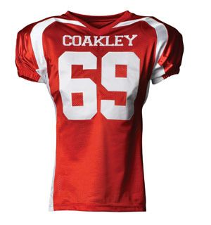 CUSTOM TEAM FOOTBALL GAME JERSEY WITH LOGO & #  