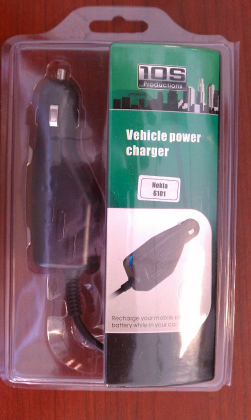 NEW NOKIA 6101 N75 N95 E71 N78 5130 E61 N90 CAR CHARGER  