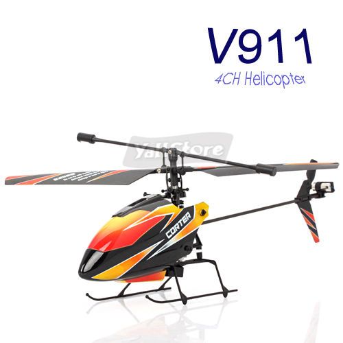 4CH 4 Channel 2.4GHz Single Blade RC Radio Control Helicopter with 