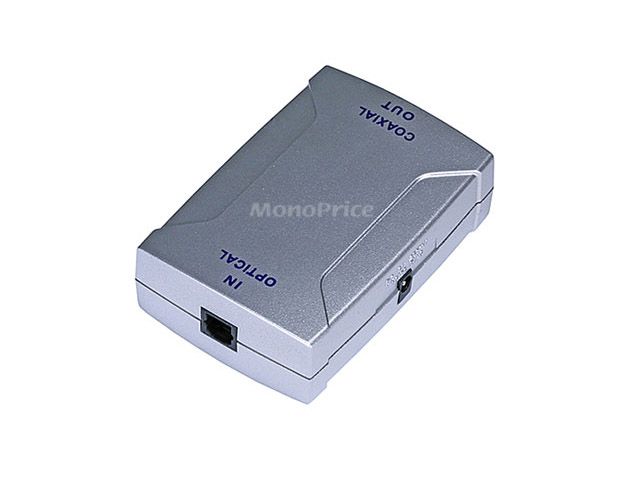 Optical Toslink to Coaxial (RCA) Digital Audio Converter  