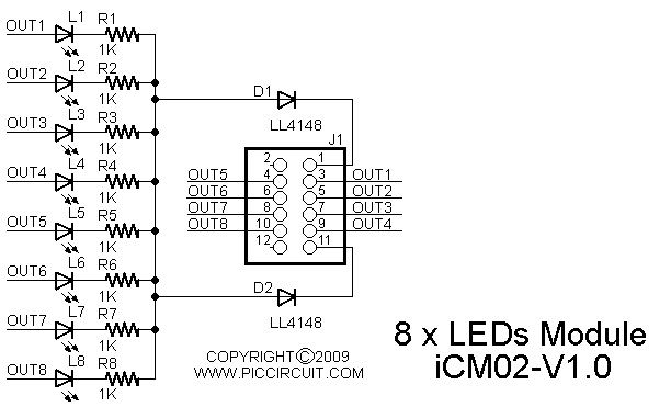    Schematic Free iCM05   Blank IO Board Free Hi Tech C Tutorial