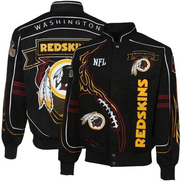 WASHINTON REDSKINS BLACK ONFIRE JACKET  