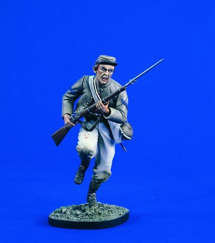 Verlinden 120mm Charge Confederate Infantry item #1757  